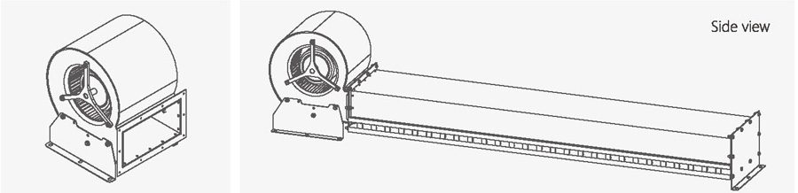 Refrigerator Door Centrifugal Series Air Curtain